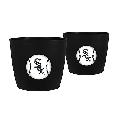 Chicago White Sox 2-Pack Team Pride Button Pot Set