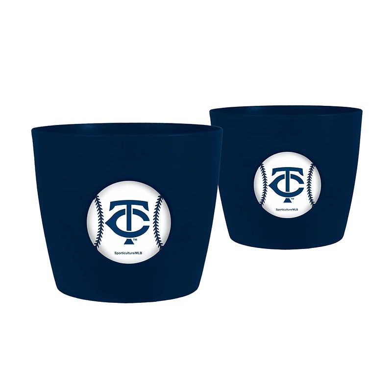 Minnesota Twins 2-Pack Team Pride Button Pot Set