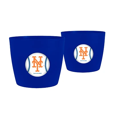 New York Mets 2-Pack Team Pride Button Pot Set