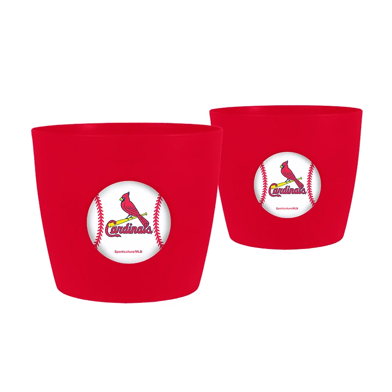 St. Louis Cardinals 2-Pack Team Pride Button Pot Set