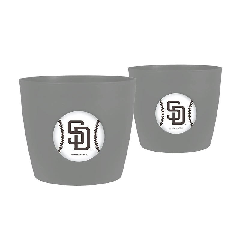 San Diego Padres 2-Pack Team Pride Button Pot Set