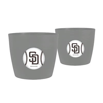 San Diego Padres 2-Pack Team Pride Button Pot Set