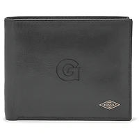 Men's Fossil Georgetown Hoyas Leather Ryan RFID Passcase Wallet