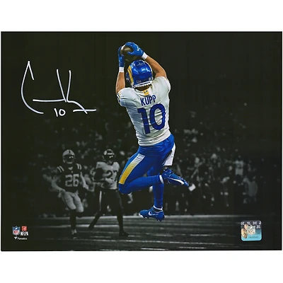 Cooper Kupp Los Angeles Rams Autographed 11'' x 14'' Catch Spotlight Photograph