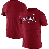 Men's Nike Cardinal Stanford Cardinal 2022 Game Day Sideline Velocity Performance T-Shirt
