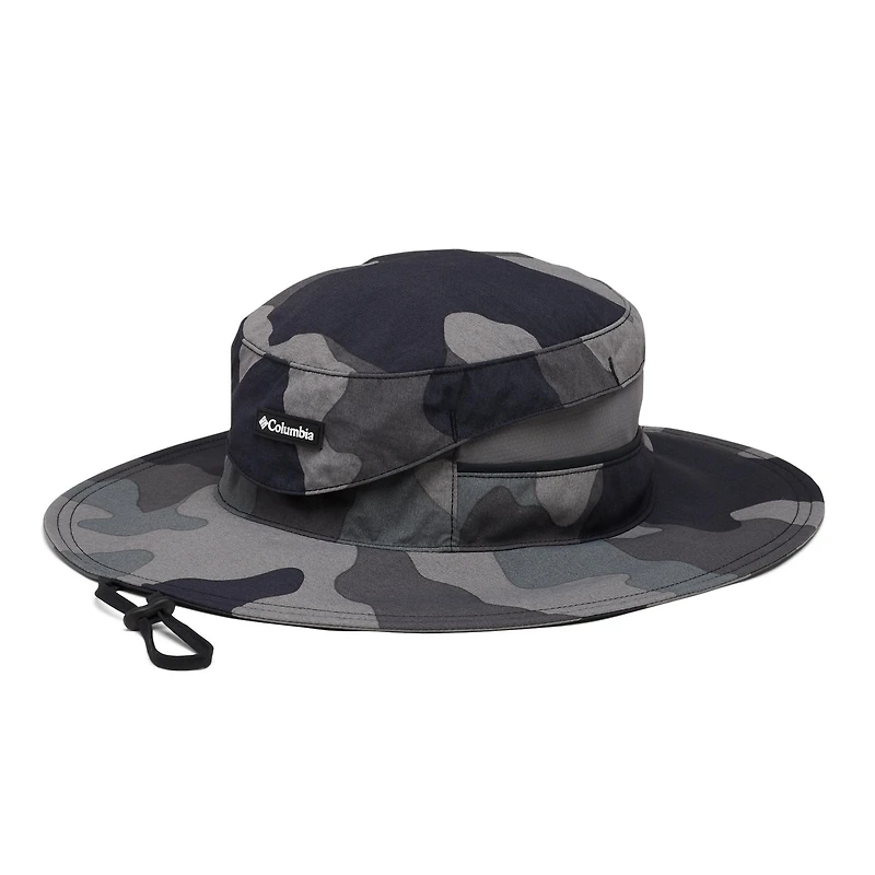 Men's Columbia Black Bora Bora Camo Printed Booney Omni-Shade Bucket Hat