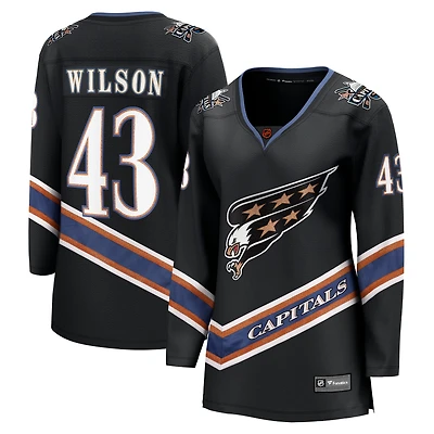 Women's Fanatics Tom Wilson Black Washington Capitals Special Edition 2.0 Breakaway Player Jersey