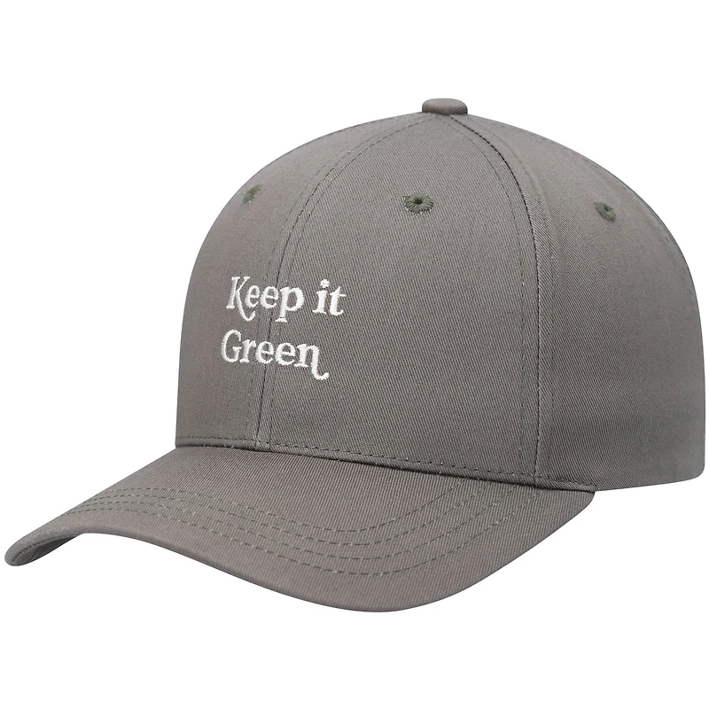 Men's tentree Olive Keep It Green Elevation Snapback Hat