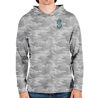 Men's Antigua Camo Seattle Mariners Absolute Pullover Hoodie