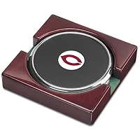Silver UChicago Maroons Two-Pack Coaster Set