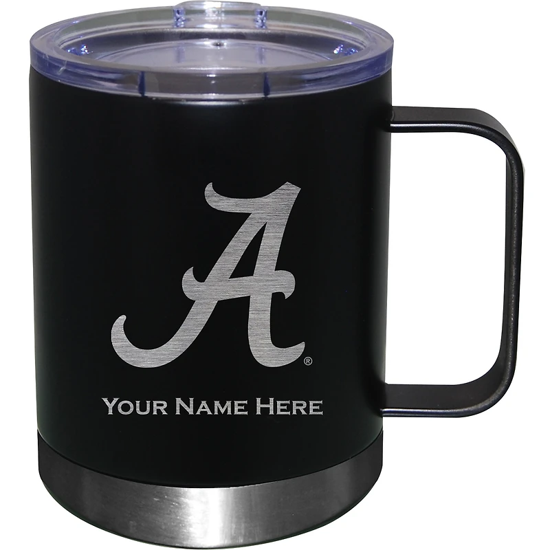Alabama Crimson Tide 12oz. Personalized Stainless Steel Lowball with Handle