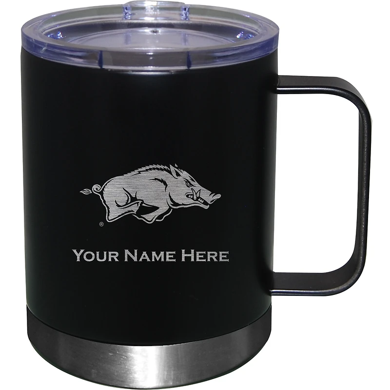 Arkansas Razorbacks 12oz. Personalized Stainless Steel Lowball with Handle