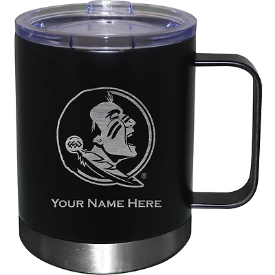 Florida State Seminoles 12oz. Personalized Stainless Steel Lowball with Handle