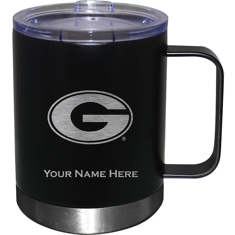Georgia Bulldogs 12oz. Personalized Stainless Steel Lowball with Handle