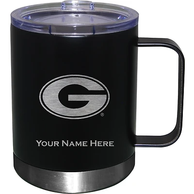 Georgia Bulldogs 12oz. Personalized Stainless Steel Lowball with Handle