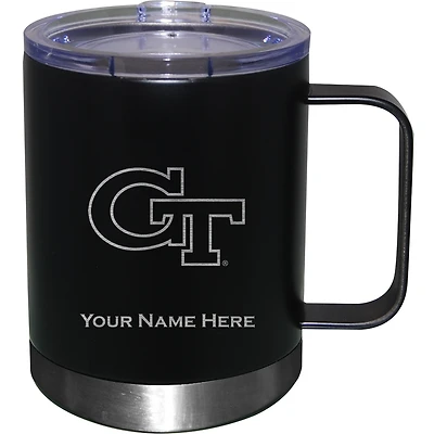 Georgia Tech Yellow Jackets 12oz. Personalized Stainless Steel Lowball with Handle