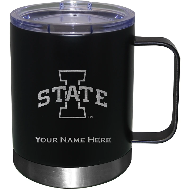 Iowa State Cyclones 12oz. Personalized Stainless Steel Lowball with Handle