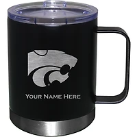 Kansas State Wildcats 12oz. Personalized Stainless Steel Lowball with Handle