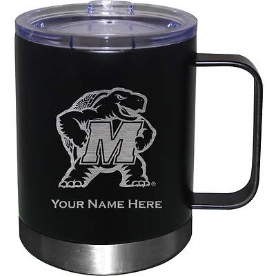 Maryland Terrapins 12oz. Personalized Stainless Steel Lowball with Handle