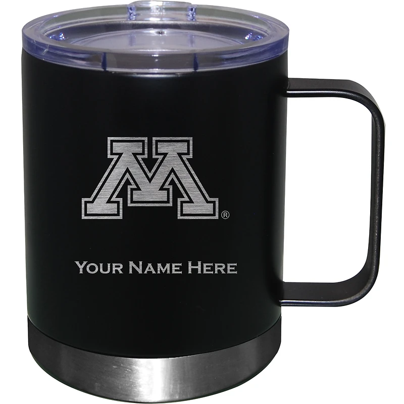 Minnesota Golden Gophers 12oz. Personalized Stainless Steel Lowball with Handle