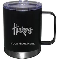 Nebraska Huskers 12oz. Personalized Stainless Steel Lowball with Handle
