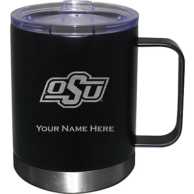 Oklahoma State Cowboys 12oz. Personalized Stainless Steel Lowball with Handle