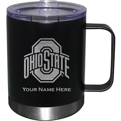 Ohio State Buckeyes 12oz. Personalized Stainless Steel Lowball with Handle