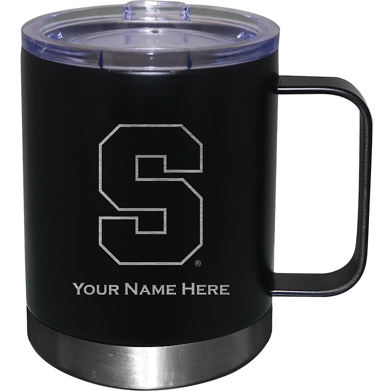 Syracuse Orange 12oz. Personalized Stainless Steel Lowball with Handle