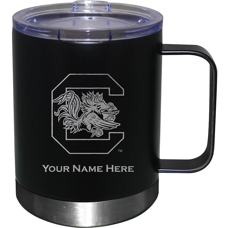 South Carolina Gamecocks 12oz. Personalized Stainless Steel Lowball with Handle