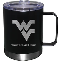 West Virginia Mountaineers 12oz. Personalized Stainless Steel Lowball with Handle