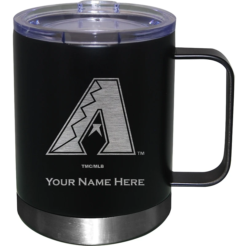 Arizona Diamondbacks 12oz. Personalized Stainless Steel Lowball with Handle