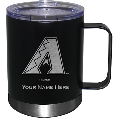 Arizona Diamondbacks 12oz. Personalized Stainless Steel Lowball with Handle