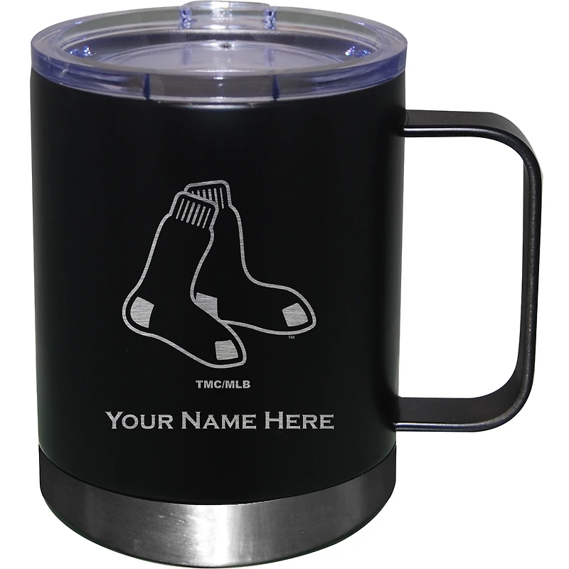 Boston Red Sox 12oz. Personalized Stainless Steel Lowball with Handle