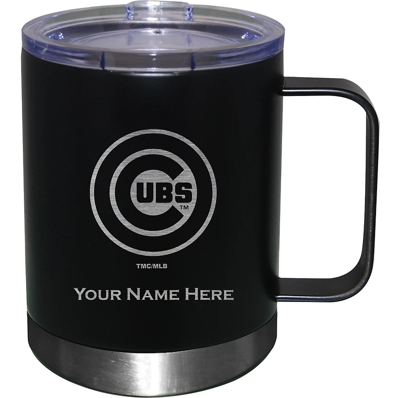 Chicago Cubs 12oz. Personalized Stainless Steel Lowball with Handle