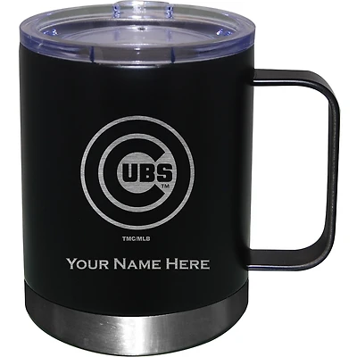 Chicago Cubs 12oz. Personalized Stainless Steel Lowball with Handle