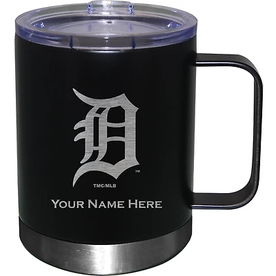 Detroit Tigers 12oz. Personalized Stainless Steel Lowball with Handle