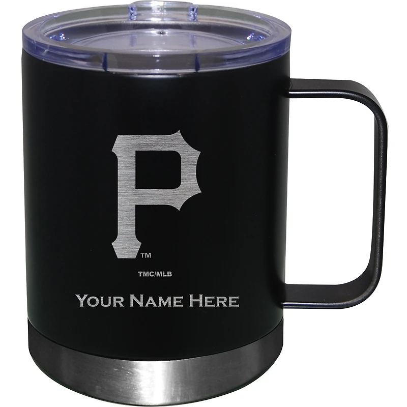 Pittsburgh Pirates 12oz. Personalized Stainless Steel Lowball with Handle