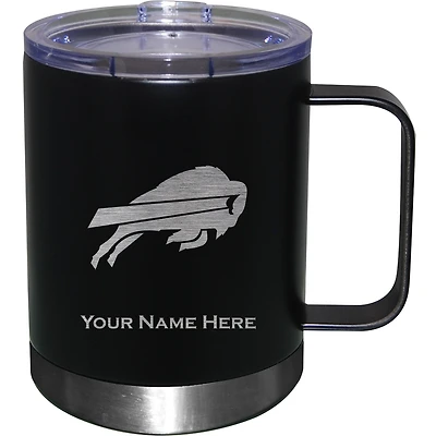 Buffalo Bills 12oz. Personalized Stainless Steel Lowball with Handle