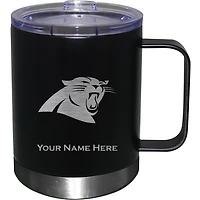 Carolina Panthers 12oz. Personalized Stainless Steel Lowball with Handle