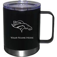 Denver Broncos 12oz. Personalized Stainless Steel Lowball with Handle