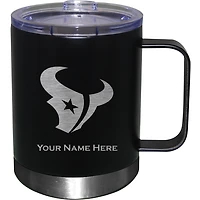 Houston Texans 12oz. Personalized Stainless Steel Lowball with Handle