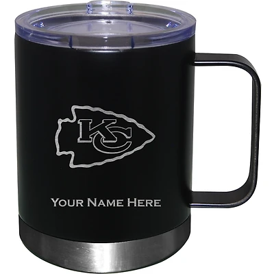 Kansas City Chiefs 12oz. Personalized Stainless Steel Lowball with Handle