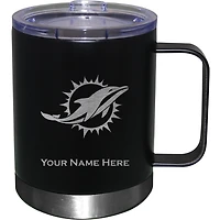 Miami Dolphins 12oz. Personalized Stainless Steel Lowball with Handle