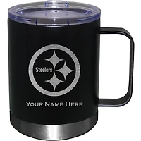 Pittsburgh Steelers 12oz. Personalized Stainless Steel Lowball with Handle