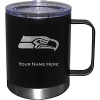 Seattle Seahawks 12oz. Personalized Stainless Steel Lowball with Handle