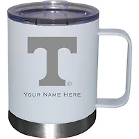 White Tennessee Volunteers 12oz. Personalized Stainless Steel Lowball with Handle