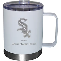 White Chicago White Sox 12oz. Personalized Stainless Steel Lowball with Handle