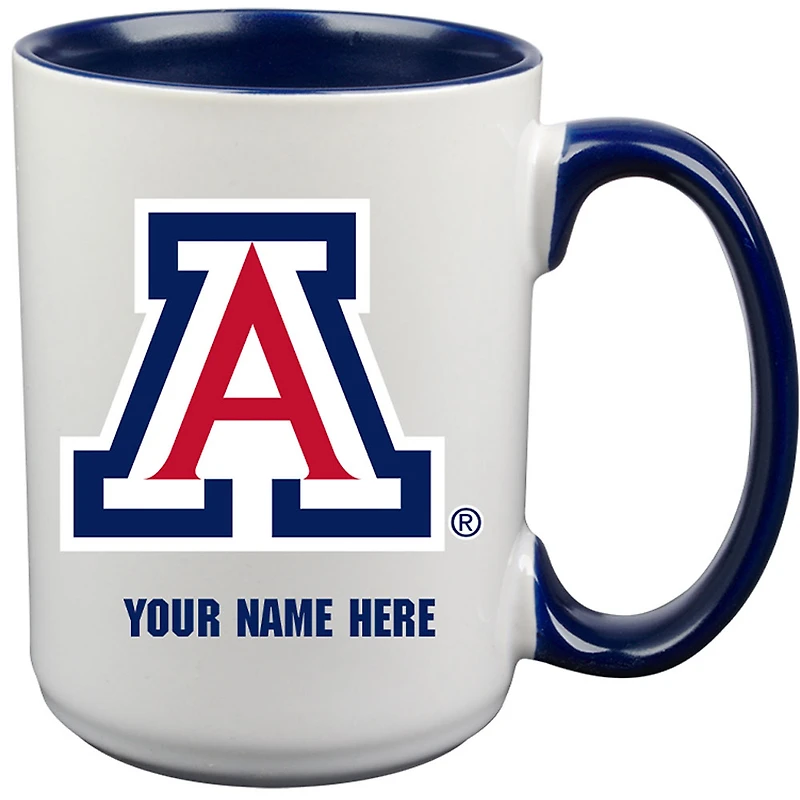 Arizona Wildcats 15oz. Personalized Ceramic Mug