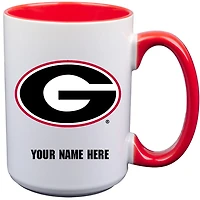 Georgia Bulldogs 15oz. Personalized Ceramic Mug