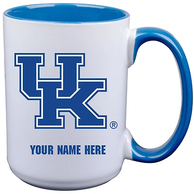 Kentucky Wildcats 15oz. Personalized Ceramic Mug